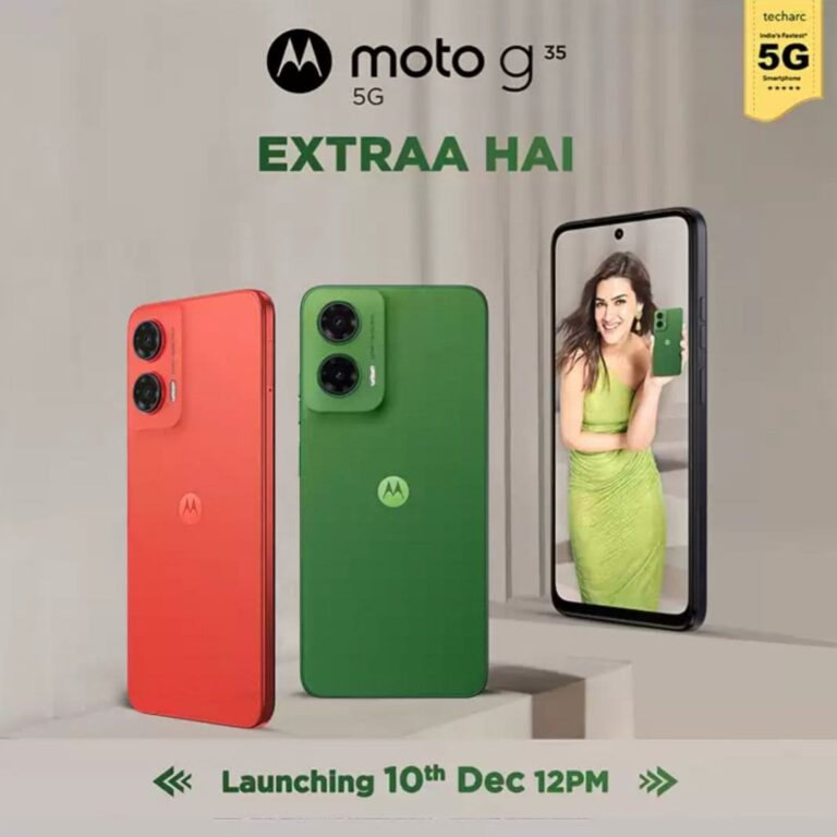 Moto g35 5g launching in india बजट 5G फोन आने वाला है मोटा की तरफ से इसके बाद रेडमी की हालत होने वाली है खराब